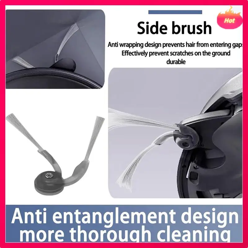 

ABYP 2 Set Replacement Accessories For Roborock Saros 10R / G20s Ultra Robot Vacuum Cleaner Parts Main Side Brush HEPA Filter