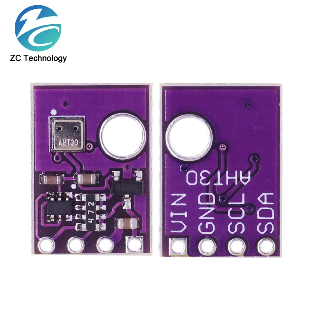 1/5/10PCS AHT30 Temperature Humidity Sensor Module Temperature And Humidity Probe I2C Digital Signal High Precision For Arduino