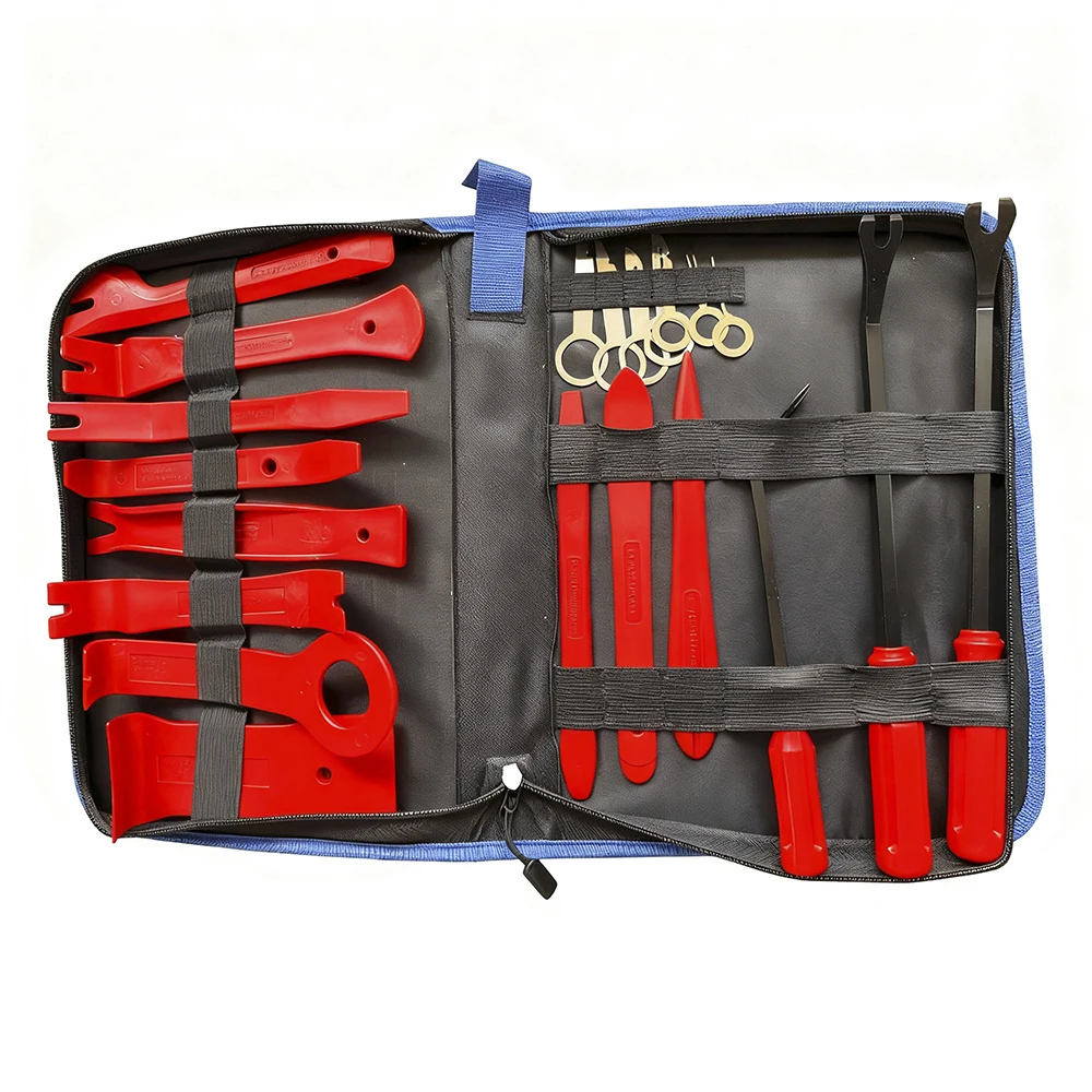 19 PCS Hand Tool Car Disassembly Tools Set DVD Stereo Refit Kits Interior Plastic Trim Panel Dashboard Removal Tool Repair Tools