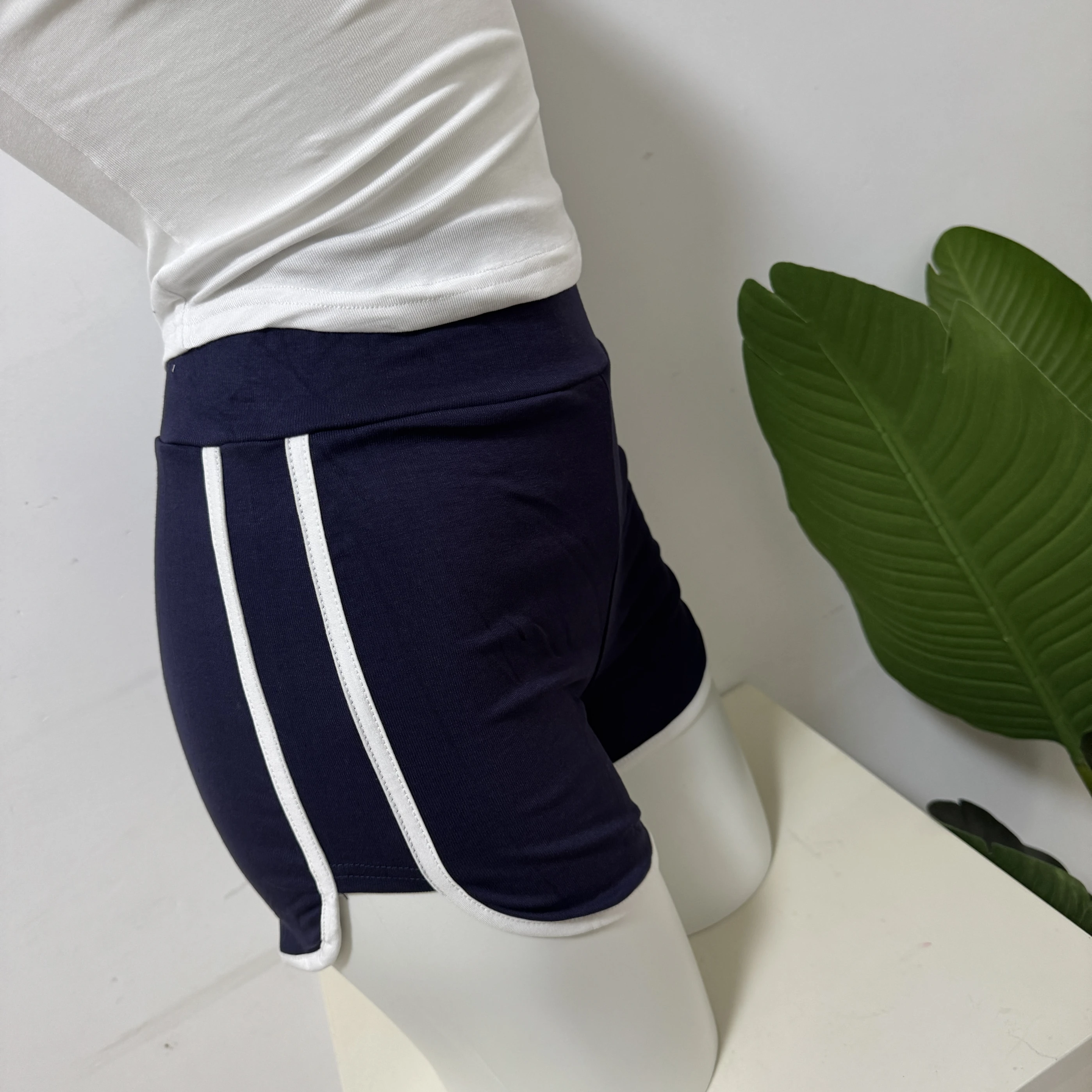 Sexy Spicy Girl Style Sporty Bodycon Shorts Women's High Waist Slim Fit Casual Modale Fiber Shorts for Ladies Summer 2026