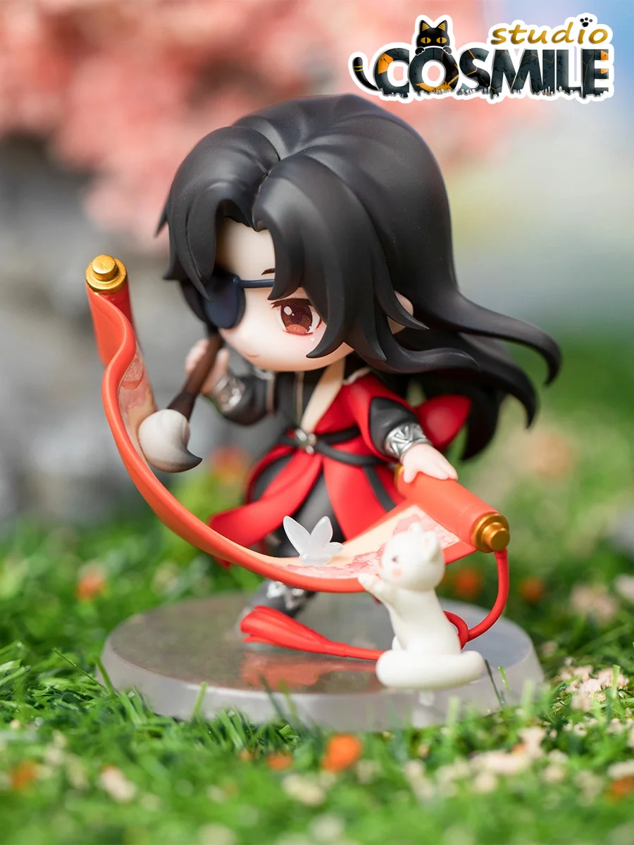 TGCF Tian Guan Ci Fu Official Original Hua Cheng San Lang Xie Lian PVC Figure Badge Freebies Model Toy Feihua QC Qing Cang