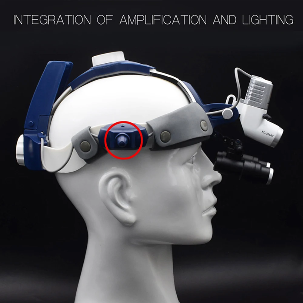 Hot Sales 5W LED Brightness Adjustable Headlight Dental ENT Head Lamp Surgical Headlight Oral Clinical Surgery Doctor Headlamp