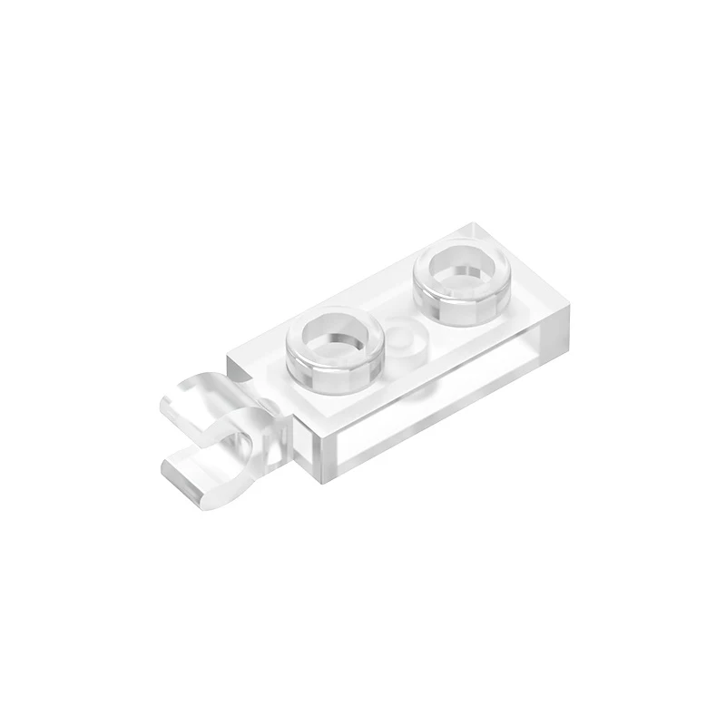 MOC PARTS GDS-817 PLATE 2X1 W/HOLDER VERTICAL compatible with lego 63868 children\'s toys Assembles Building Blocks Technical