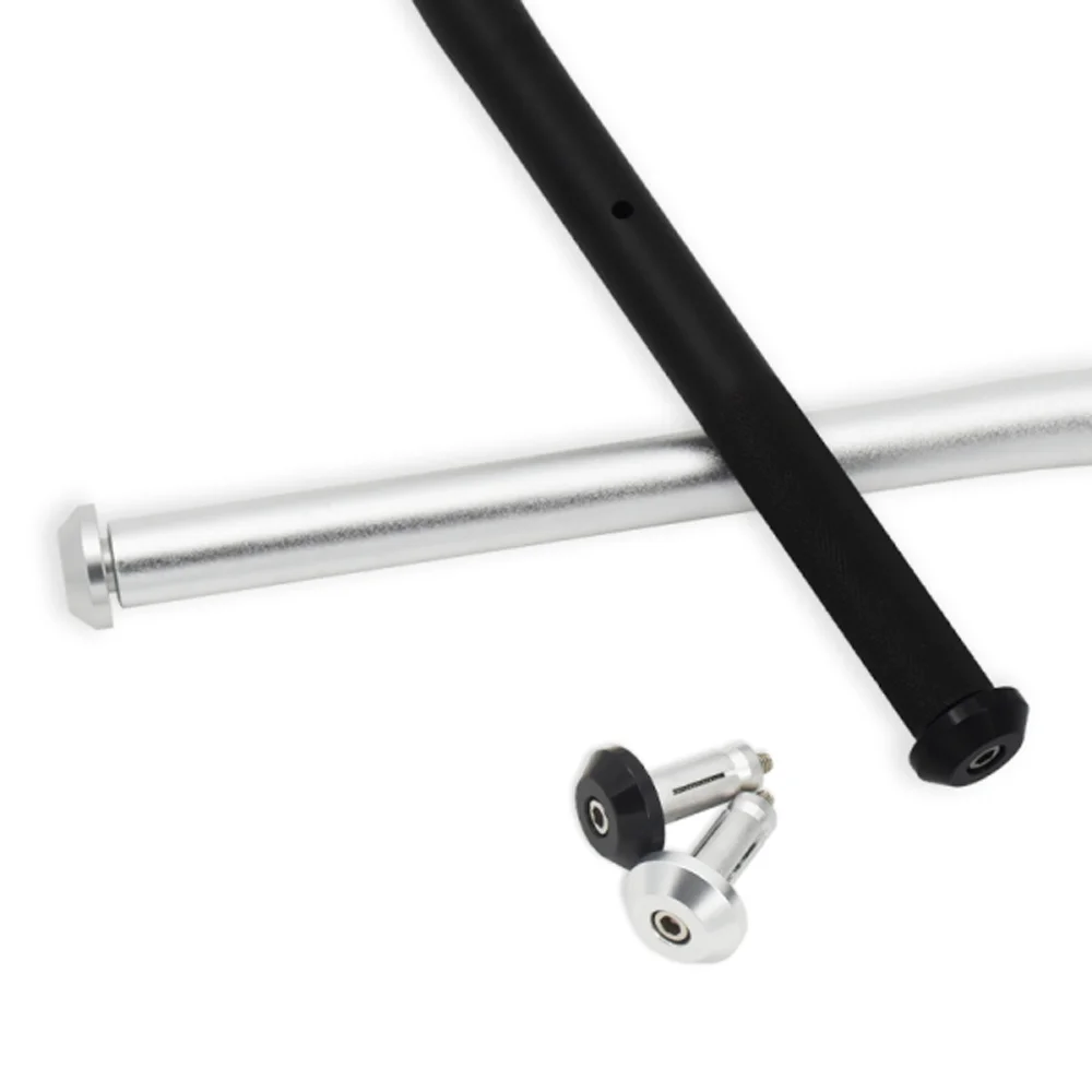 Motorcycle Handlebar 28mm CNC Sand Aluminum Alloy Handle Fat Bars 680mm for Honda Yamaha Royal Enfield Cafe Racer Ducati Benelli