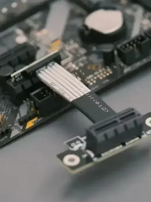 ADT-Link K11 M11 R11 4.0 Dual 90° Right-angle PCIE 4.0 x1 to x1 Riser Cable High Speed PCI Express 1x Graphics GPU Extender Gen4