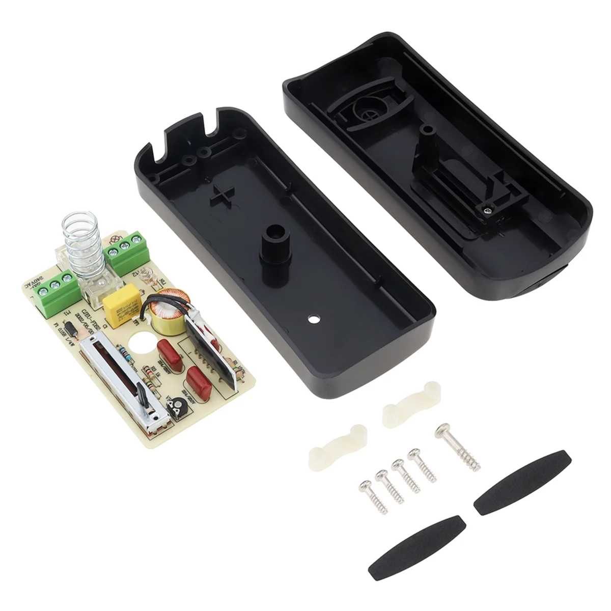 フロアランプ用フットスイッチ,LED調光器,220V,フルレンジ,インラインスライド制御,新品