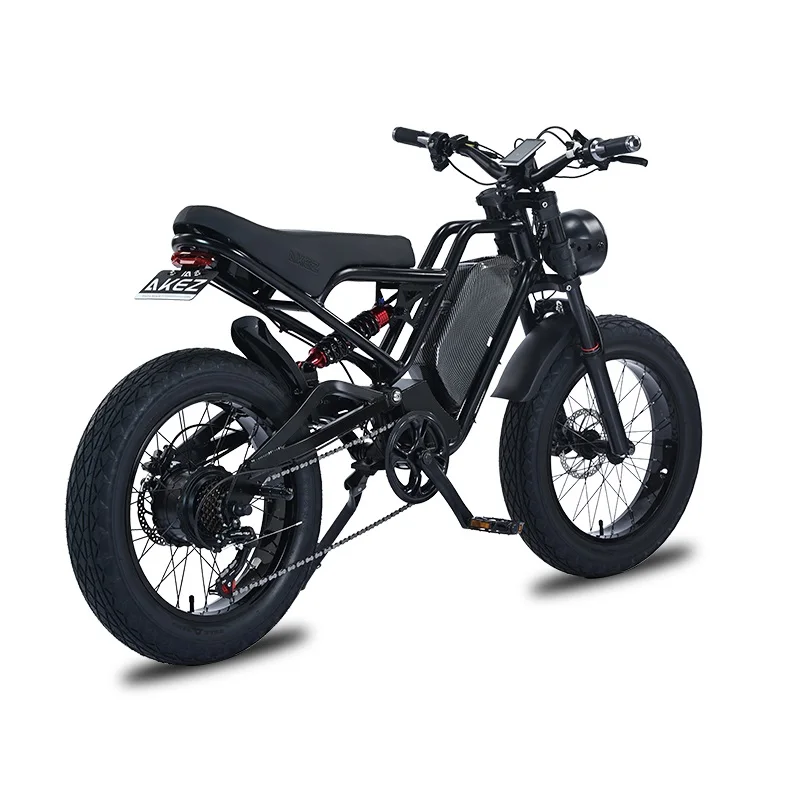 

US Ready Stock Racing Electric Mud Pit Mountain Electric Bike 1500W Fat Tire Electric Cruiser Adult
