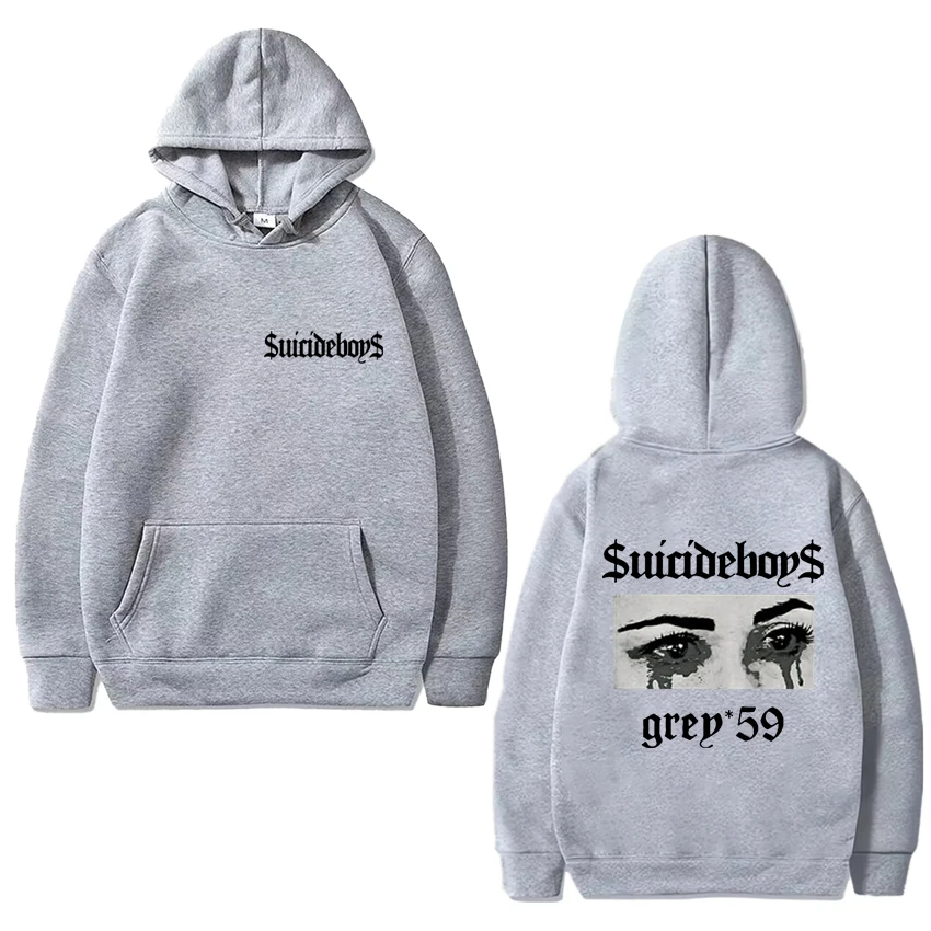 Hot sale Suicideboys G59 Hip Hop print Hoodie 2024 New Men Women vintage Casual streetwear Unisex Fleece Long sleeve Sweatshirt