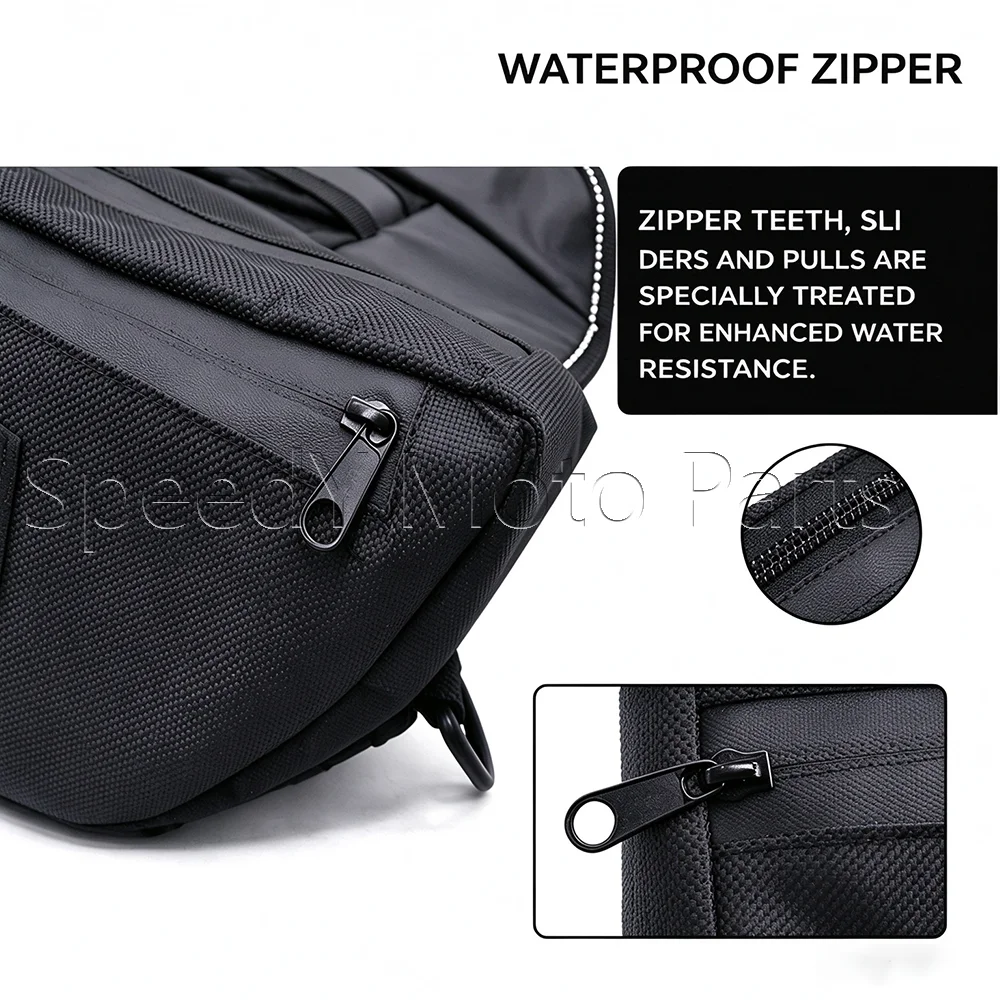 Motorcycle Front Hanging Storage Bag Motorbike Handlebar Riding Bag Multifunctional Accessories For Himalayan 450 6