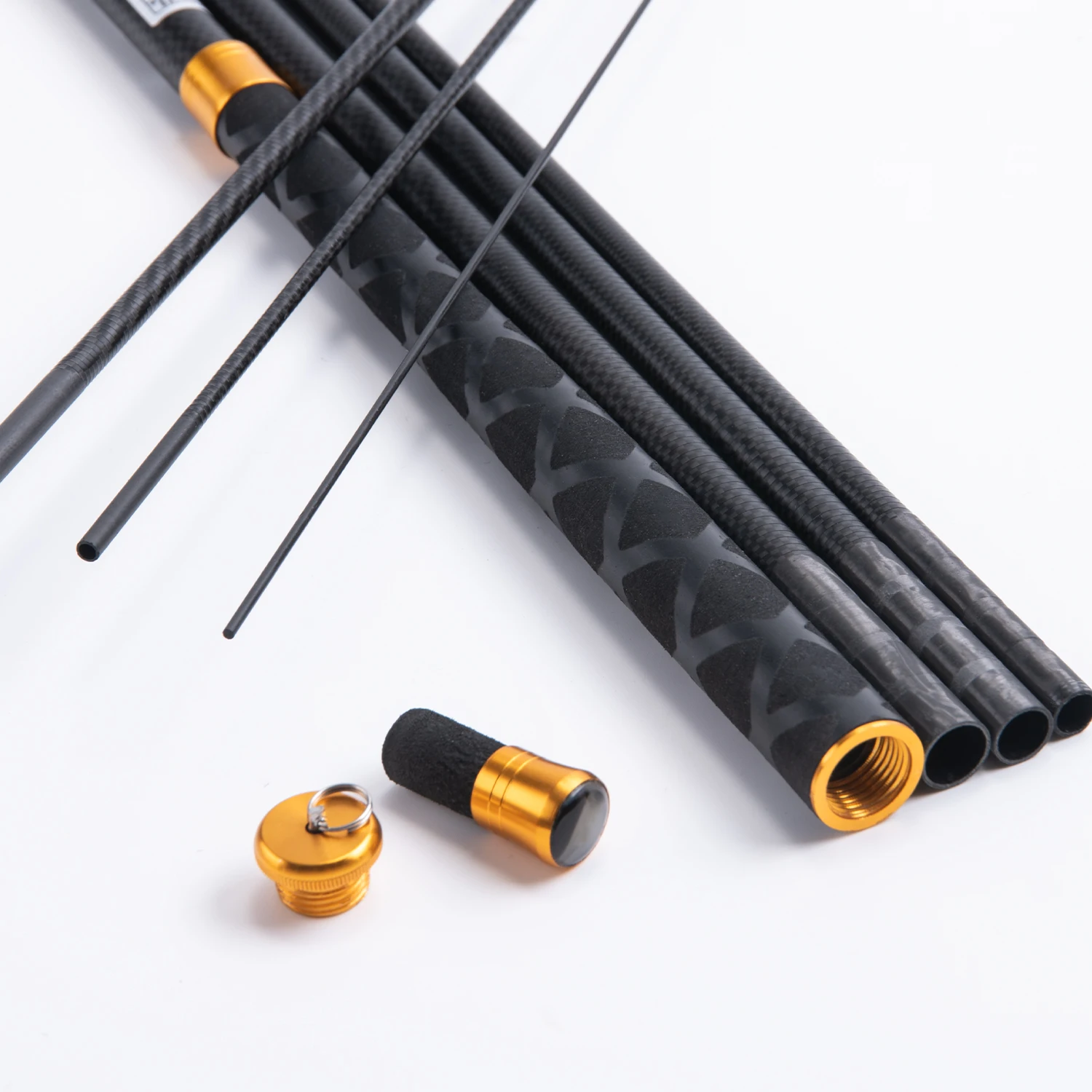 قصبة صيد تلسكوبية من ألياف الك - مراجعة Fishing Rod Carbon Fiber وسعره