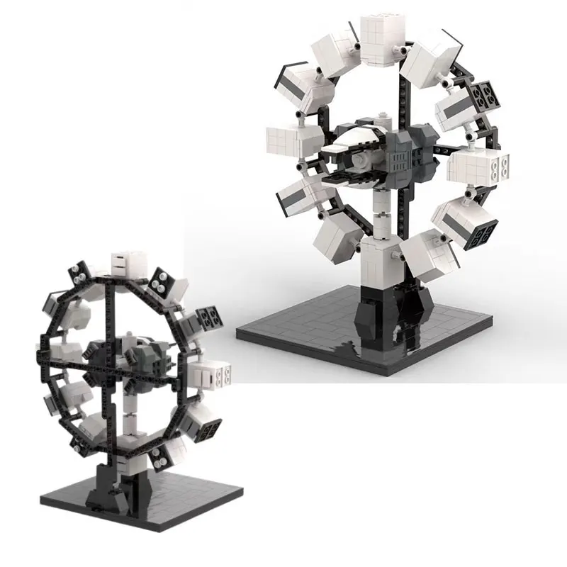 

Spot MOC-74194 695pcs DIY small particle assembled building blocks puzzle toy model gift set ornaments