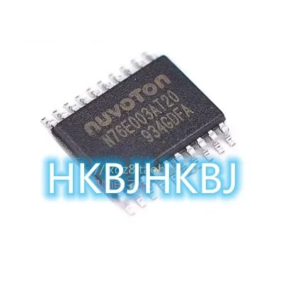 

1PC 76E003 TSSOP20 MCU 8-Bit 8051 CISC 18KB Flash 2.5V/3.3V/5V 20-Pin N76E003AT20 NEW