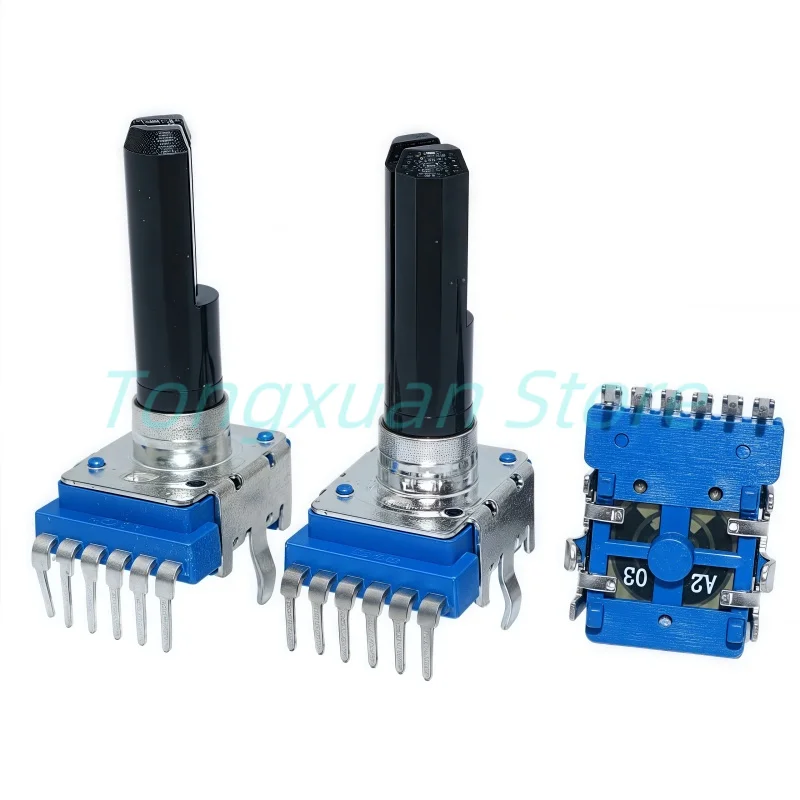 2pcs RK12 Potentiometer B10K A20K B50K B100K B103 203 503 104 Dual 6Pins Electronic Organ Speaker Audio Volume Adjustment Switch