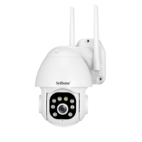 Srihome SH039B 3MP 1296P Full Color Flash Siren Alarm WIFI IP Camera AI Humanoid Detection Home Security CCTV Baby Monitor
