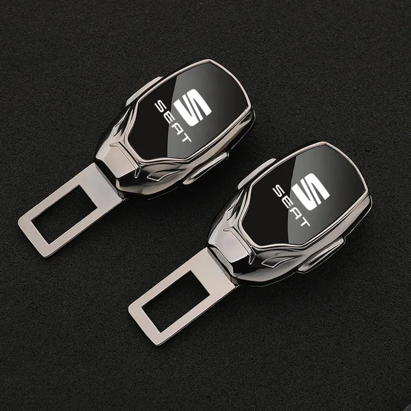 Car Seat Belt Extender Seatbelt Lock Buckle Clip Plug For Seat Leon Ibiza Ateca Arona Cordoba Altea Arosa Exeo Auto Accessories