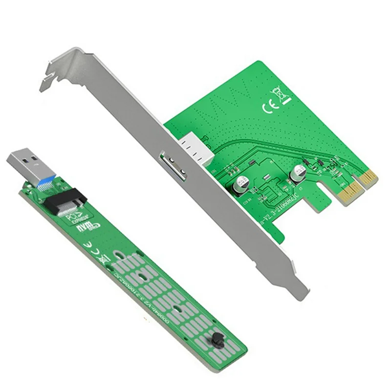 

Внешняя карта адаптера M.2 NVMe к PCI-E X1, карта адаптера PCIE, плата настольного акселератора, преобразователь расширения