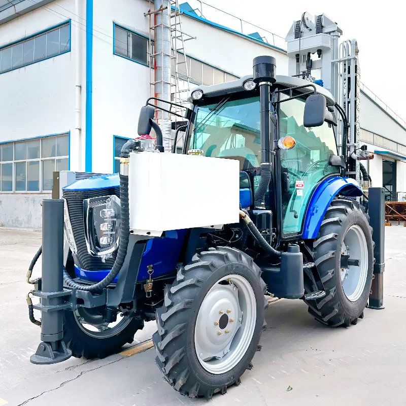 

Customized Tractor Bore Pile Drilling Machine Tractor Type Hydraulic Borehole Water Well Drilling Rig