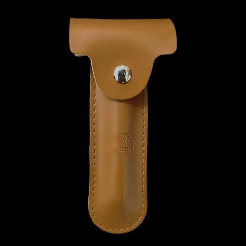 Étui de Rasage Manuel en Cuir, Juste de Protection, Sac de Rasoir, Support de Voyage, Étui de Rasoir Classique, Sac de Rangement de Rasoir