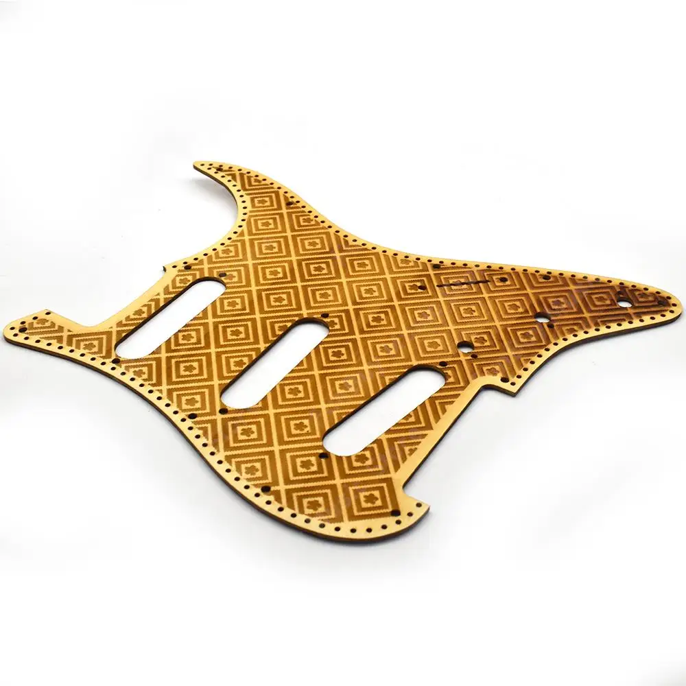 11 Holes ST Electric Guitar Pickguard SSH/HH/HSH Guitar Scratch Plate Pickguard Anti-Scratch Plate for FD Electric Guitar