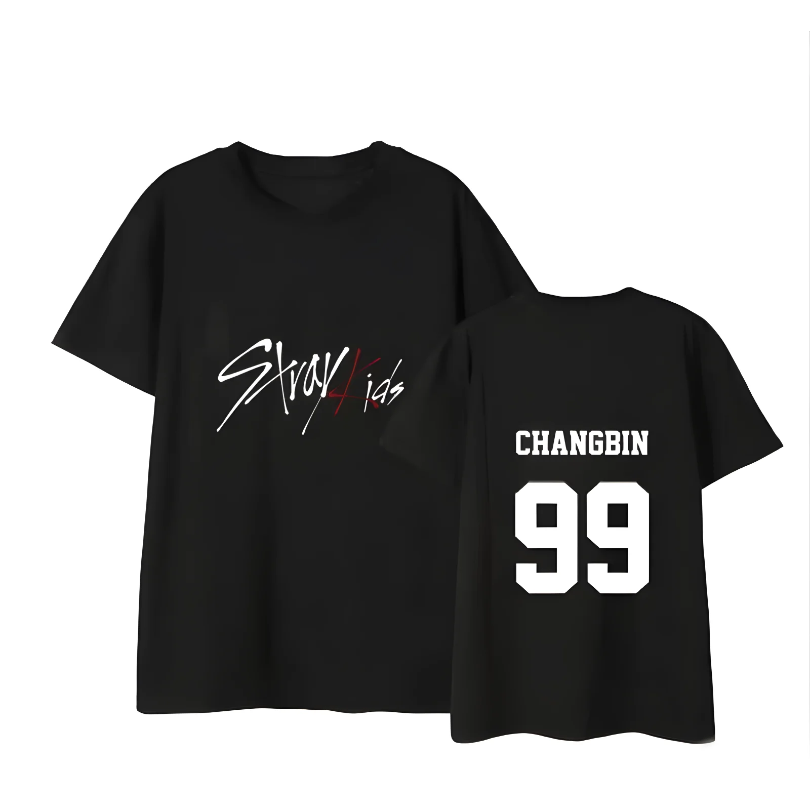 Trend Kpop Stray Kids T Shirt SKZ Men Women Cotton T-shirt Straykids Seungmin FELIX HYUNJIN JEONGIN MINHO Short Sleeve Shirt