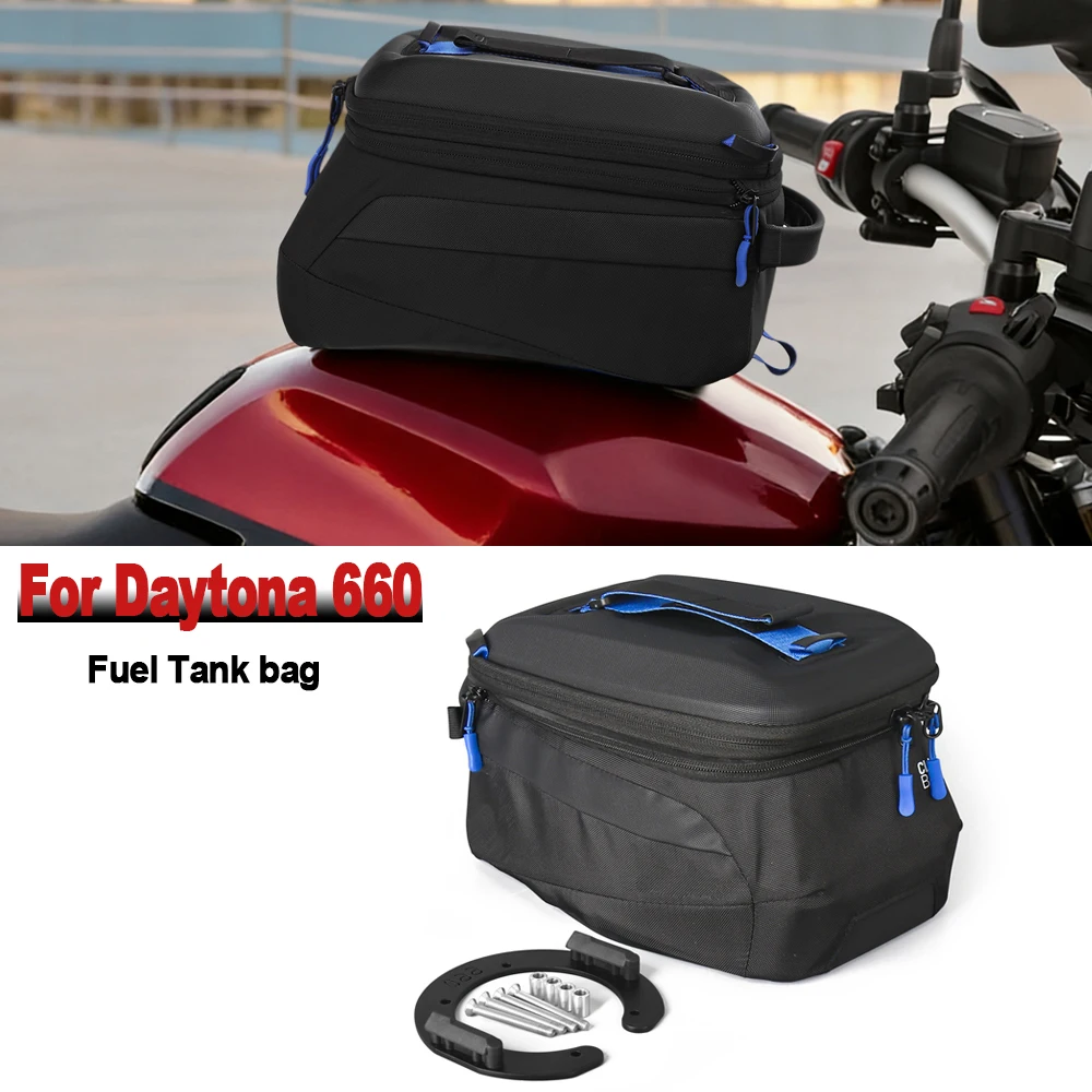 For Daytona 660 Daytona660 2024 2025 2026 Motorcycle Accessories Tank bag Fuel Oil Storage bag quick release 6L