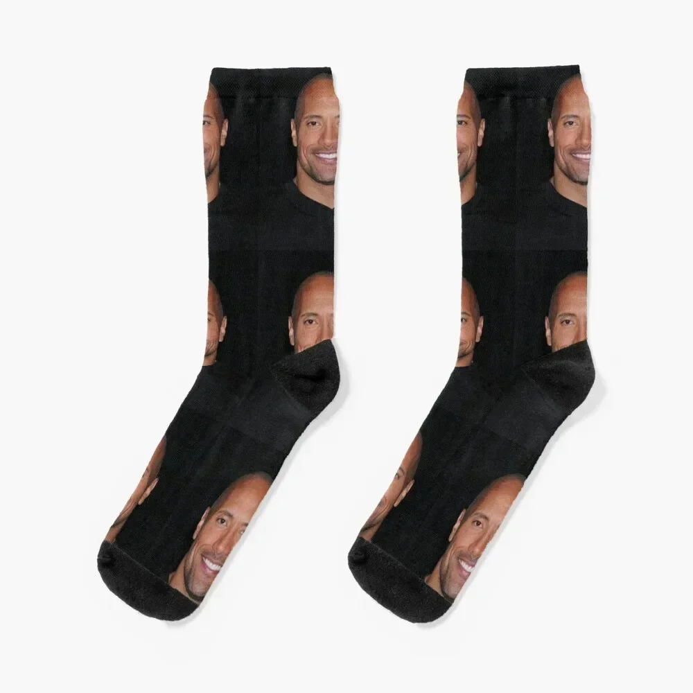 

dwayne johnson Socks Soccer Run warm winter Women's Socks Men's Lots Toe sports gift Stockings Man Socks Women's