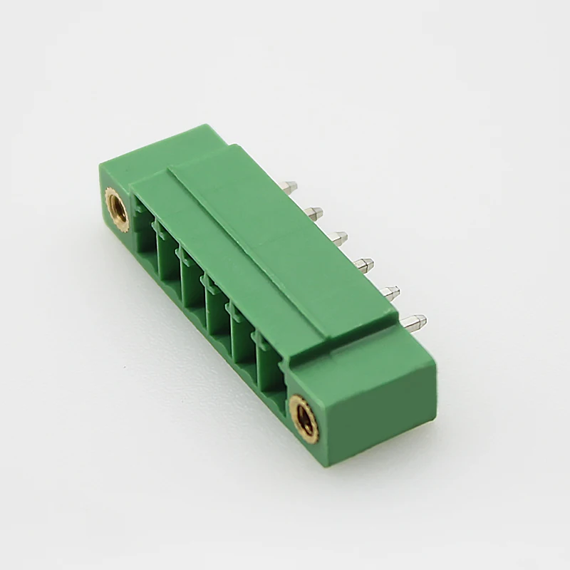 100PIN GREEN 15EDGVM 3.81MM 2P ~ 12P PCB PLUG-IN TEMINAL BLOCKS KF2EDGVM  MCV1.5/-GF-3.81 PHOENIX SL3.81/180F