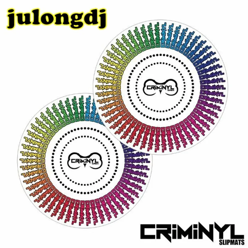 Japan Panasonic Technics Vinyl Record Player Record Pad Criminyl Slipmats Pair Price in Stock