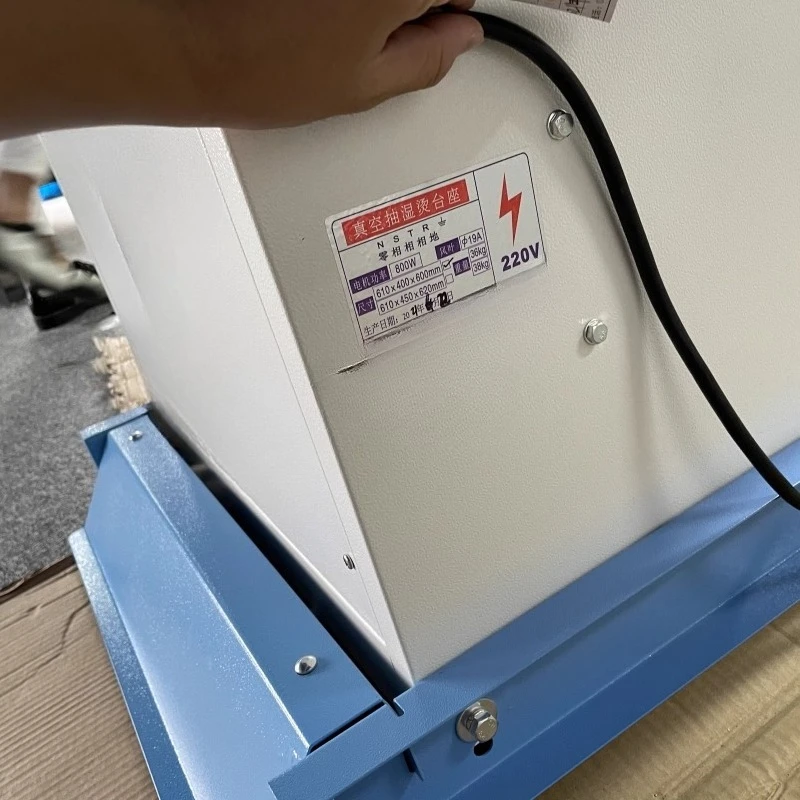 Professional clothing ironing table, single arms, electric heating suction ironing machine
