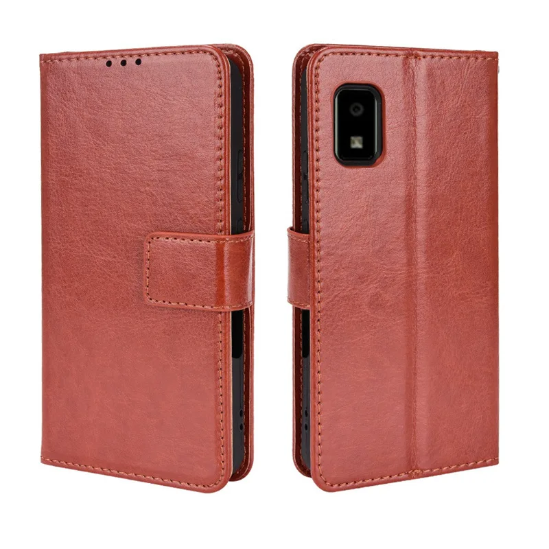 Luxury Leather Case for Sharp Aquos Wish 2 SH-51C Wallet Card Holder Magnetic Phone Cover for Sharp Aquos Wish SHG06 SH-M20 Etui