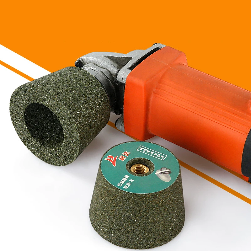 

100 Grits Diamond Polishing Wheel Cup Type Stone Grinding Head Emery Sanding Disc Angle Grinder Granite Marble Tile Rotary Tools