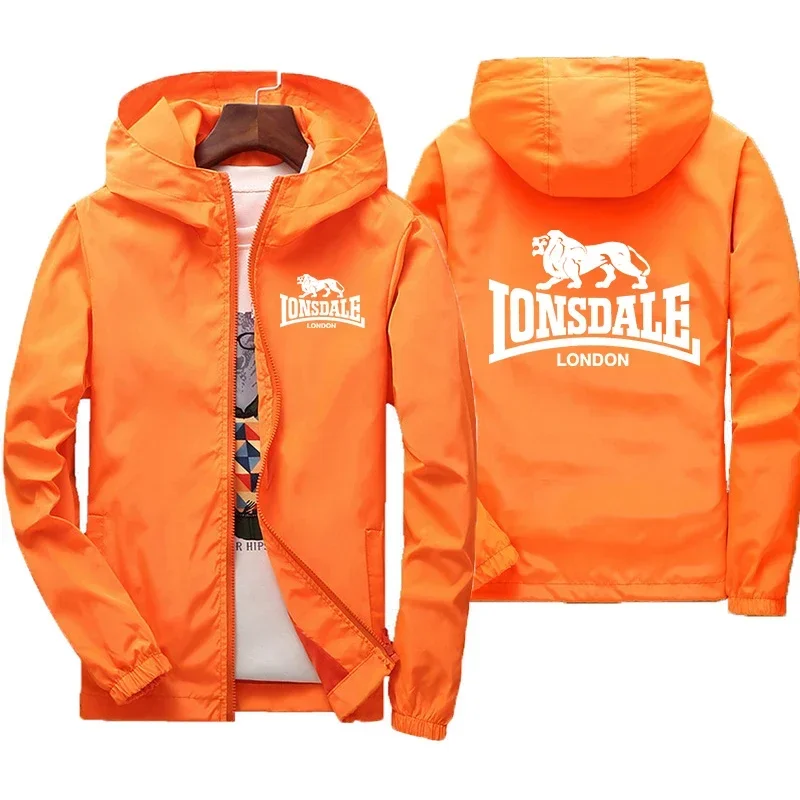 เสื้อแจ็คเก็ตเบสบอลและเสื้อกันลมสำหรับผู้ชาย คุณภาพสูง ขนาดใหญ่ สไตล์ลำลอง พิมพ์ลาย ทันสมัย เหมาะสำหรับการปีนเขา