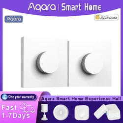 Aqara H1 smart Knob Wireless switch with ZigBee 3.0 Wifi smart linkage, multi-scenario Application Supports Apple Homekit
