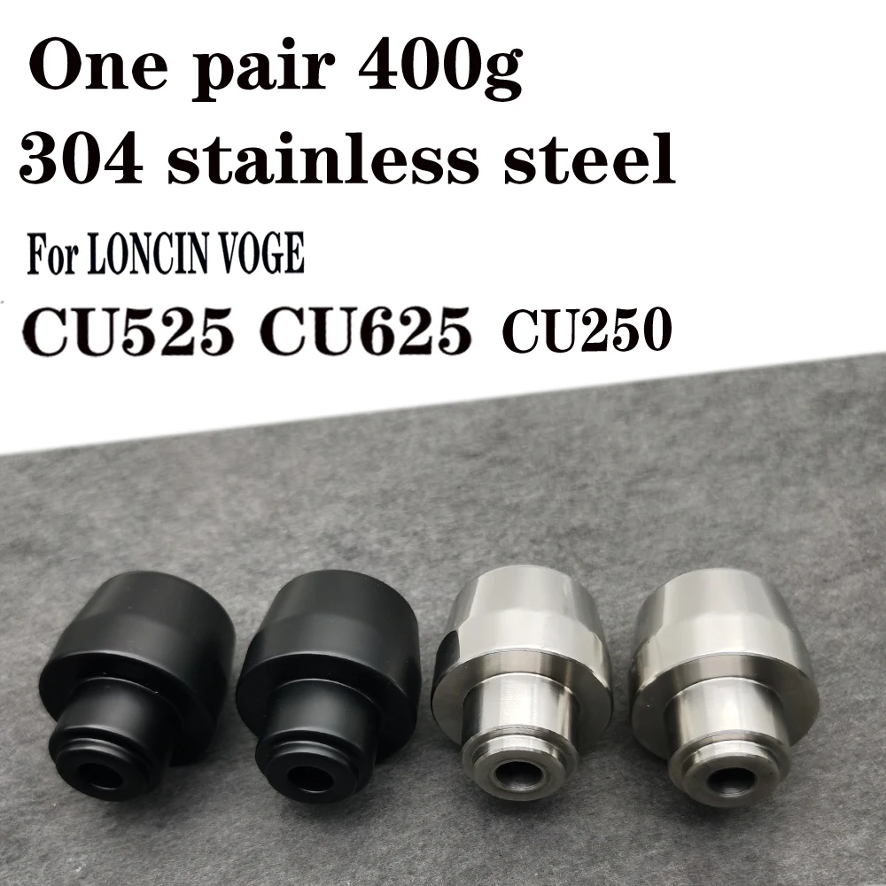 Handlebar Weight Handlebar Balance Socket Slider Handlebar Block For Loncin Voge CU525 CU625 CU250  304 stainless steel