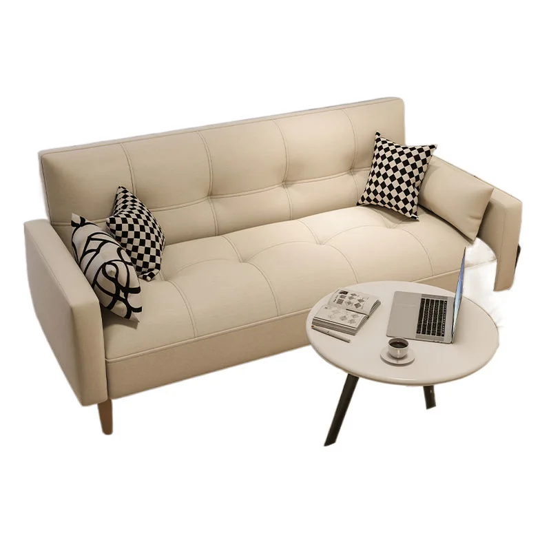 Sofa living room Small apartment Multifunctional lazy sofa bed Living room Rental room Folding bed Apartment simple sofa bed