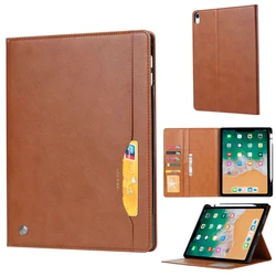For iPad 10.9 2022 Case 10.9 Flip Leather Book Case With Cards Slot Stand Cover For iPad 10th Generation 10.9 inch