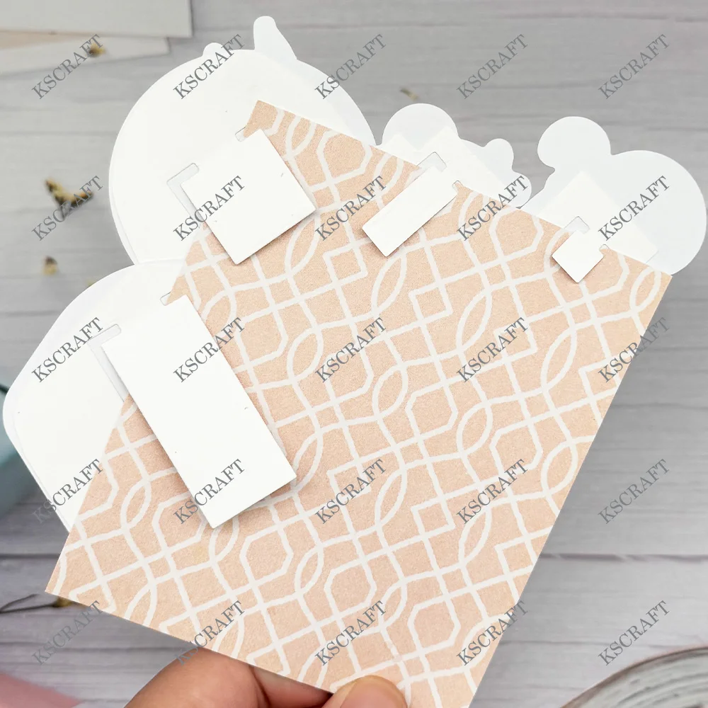 KSCRAFT Clip Maker Cutting Dies Stencils for DIY Scrapbooking Decorative Embossing DIY Paper Cards