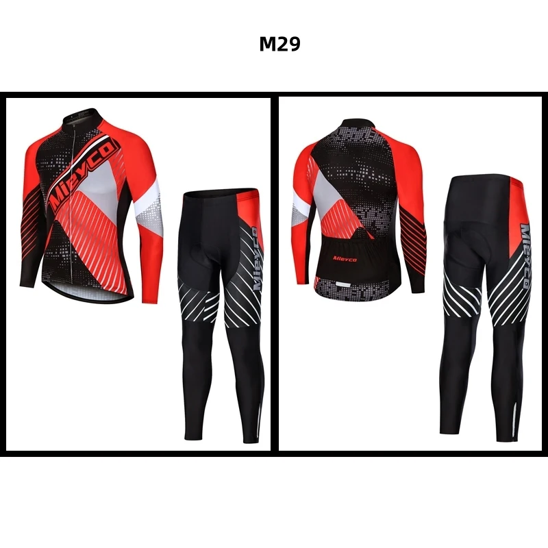 Winter Fleece Herren 2026 Radsport-Trikot-Set Mountainbike-Kleidung Rennrad-Bekleidung Sportanzug Abbigliamento Ciclismo – Detail 8
