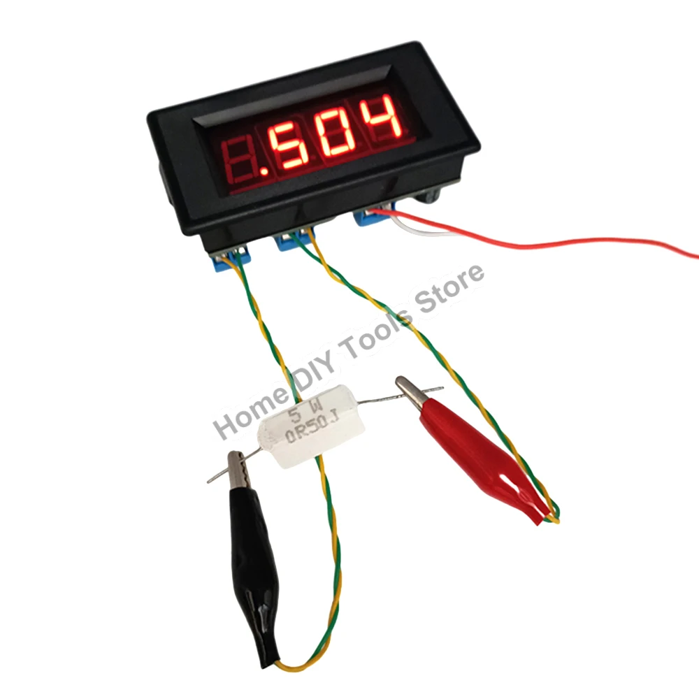 Imagem -05 - Digital Low Resistance Tester Faça Você Mesmo Electronic Kit Module dc 5v 35ma High Precision Tester Solda Treinamento Icl7107
