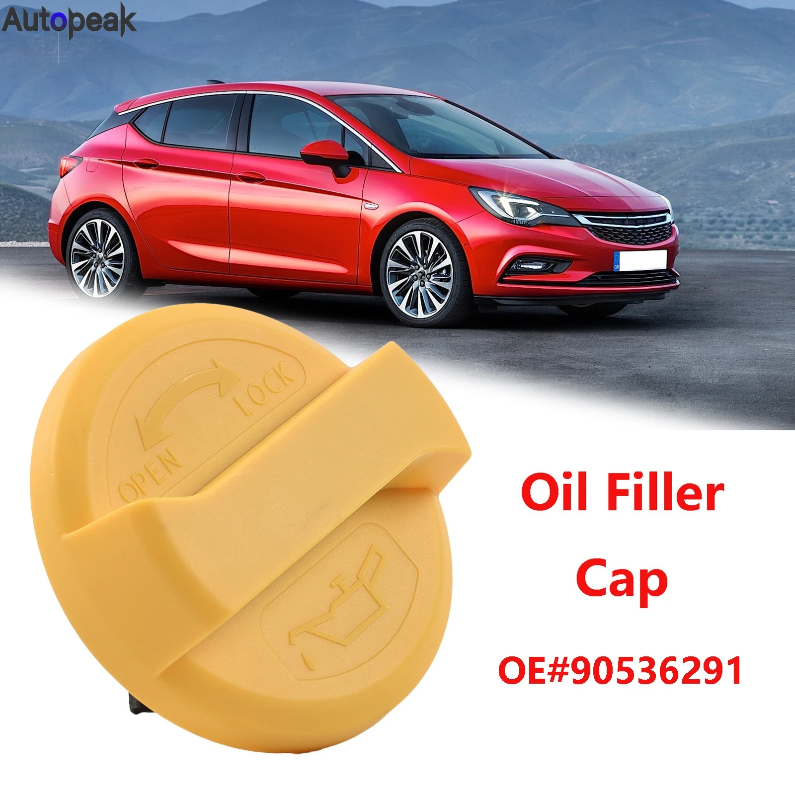 

1X For Vauxhall Opel Holden Chevrolet Saturn Signum Vectra Astra Zafira Tigra Corsa Oil Petrol Fuel Tank Filler Cap Lid Cover