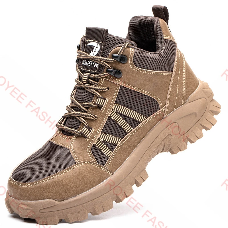 Lightweight steel toe shoes Safety Boots for Men steel toe sneakers for women Protective Steel Toes Shoe 46 zapatos mujer