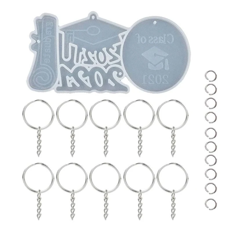 

F42F Ручная эпоксидная смола Силиконовая форма для выпускного выпускного