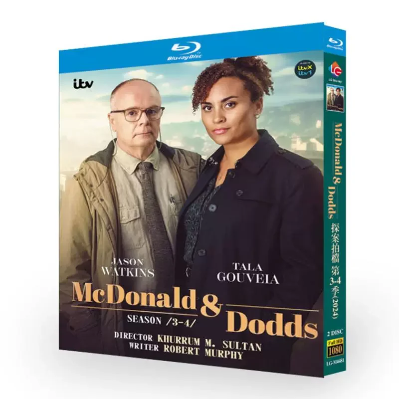 

Макдональд и Доддс: Сезон 3-4, Blu-ray диск