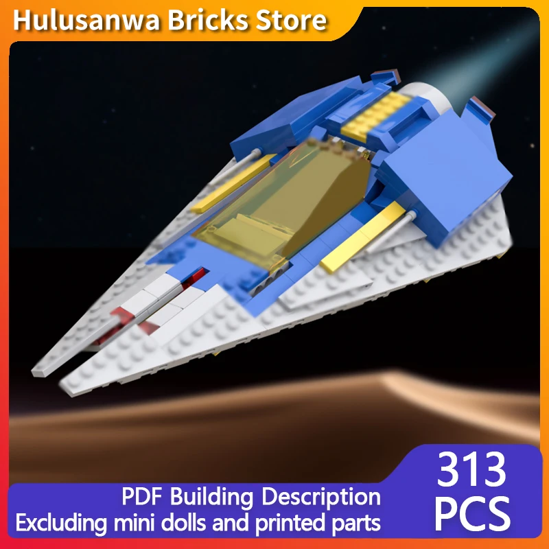 

Легкий космический разведчик, модель корабля MOC, строительные кирпичи, военное оборудование, модульные технологии, подарки, праздник, сборка, детские игрушки, костюм