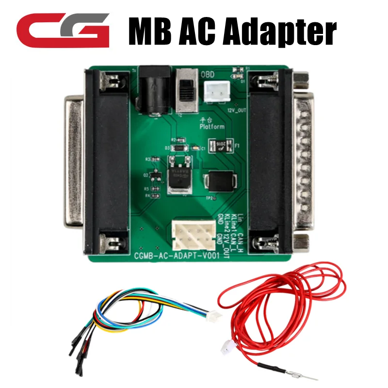 CG CGDI MB AC Adapter for Benz W164 W204 W221 W209 W246 W251 W166 Quick Data Acquisition used with CGDI Prog MB Key Programmer