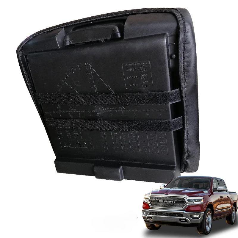 

For 18-20 Dodge Ram armrest box cover Car interior car accessories hand box protective cover