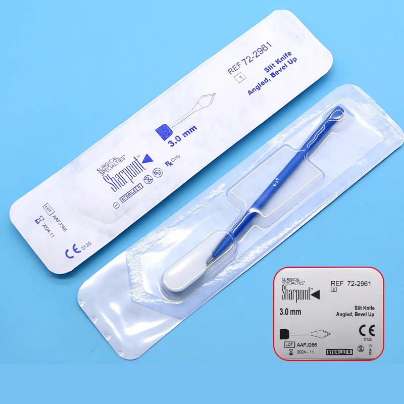 Microscopic U.S. Sharplight Ophthalmic Scalpel Imported Disposable Ophthalmic Scalpel 15 degrees 2.8