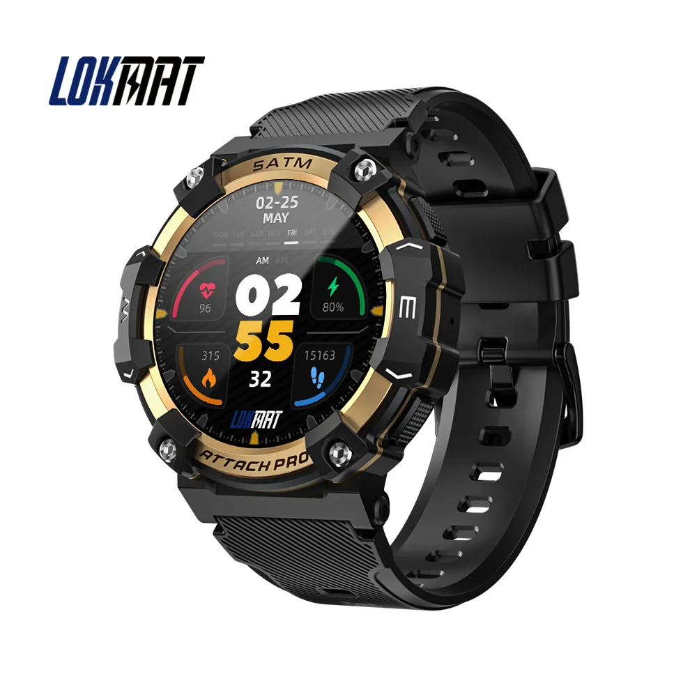 

New LOKMAT Sport Smart Watch Men Bluetooth Call Swimming Waterproof Outdoor Sports Bracelet Fitness Health Monitor Smartwatches