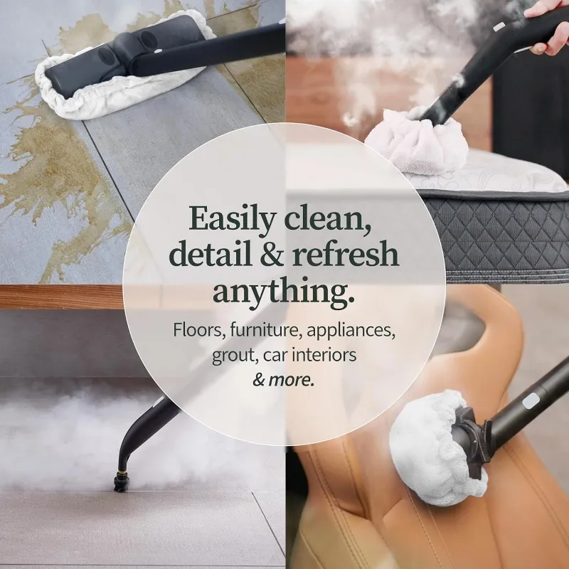 Dupray Neat Steam Cleaner with 17-Piece Kit – Versatile Chemical-Free Cleaning for Floors, Cars, Tiles, and More