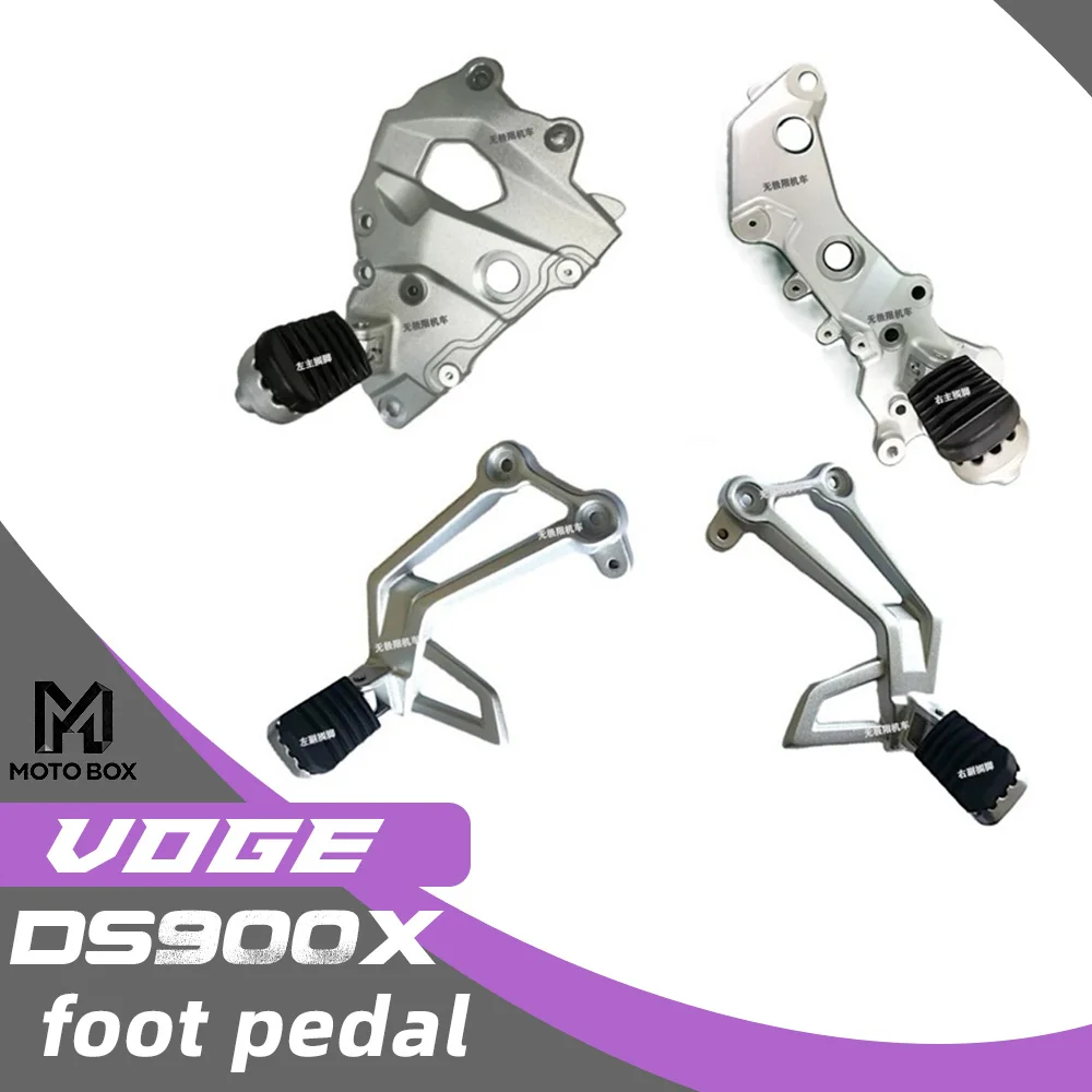 

Original left and right main footrests, auxiliary footrests, shift pedals, and rear brake pedals for VOGE DS900X DSX900 900DSX